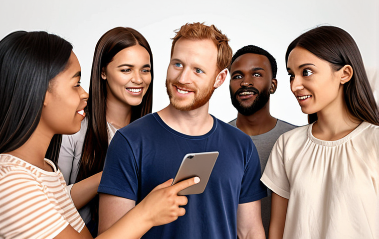 ** A simple illustration depicting a group of diverse users giving feedback on a basic, early version of a product (MVP). Focus on visuals that convey "user needs" and "early feedback."
**