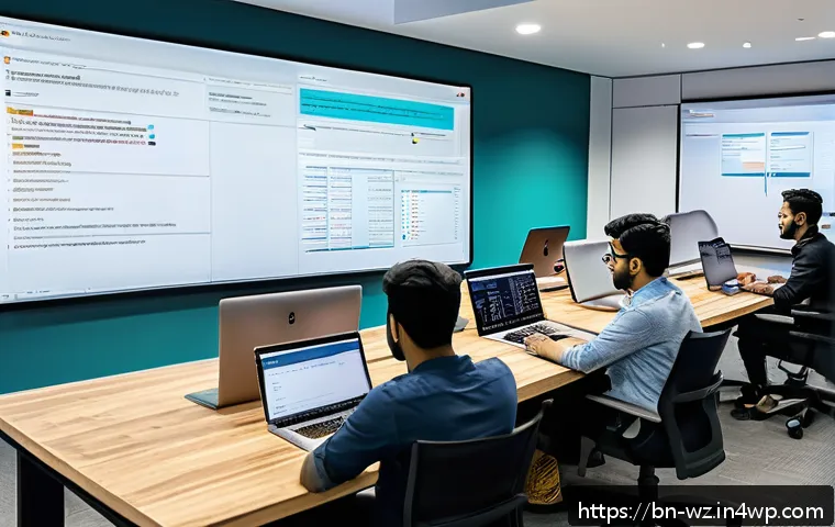 MVP 개발 프레임워크 비교 - A detailed illustration of a modern software development workspace focused on MVP frameworks selecti...