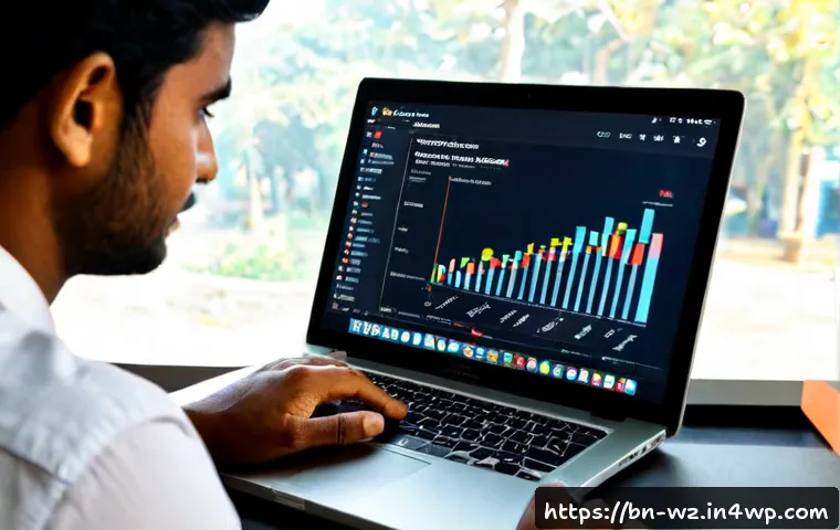 MVP 론칭 후 마케팅 자동화 전략 - Photorealistic modern startup workspace in Dhaka, Bangladeshi entrepreneur reviewing a successful pr...
